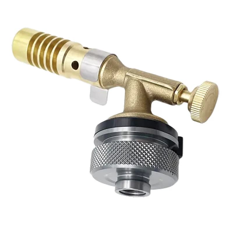 ⭐ 1 PCS Flat Cylinder To Gas Cylinder Adapter Outdoor Camping Butane Gas Cylinder Torch Adapter