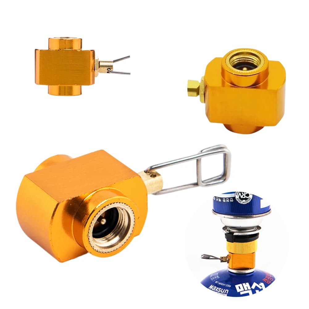 Gas Converter Adapter Adapter for Outdoor Camping, Charging Adapter for Plates Tanks, Gas Stove Conversion Adapter, Gas Stove Charging Adapter, Gas Stove Adapter