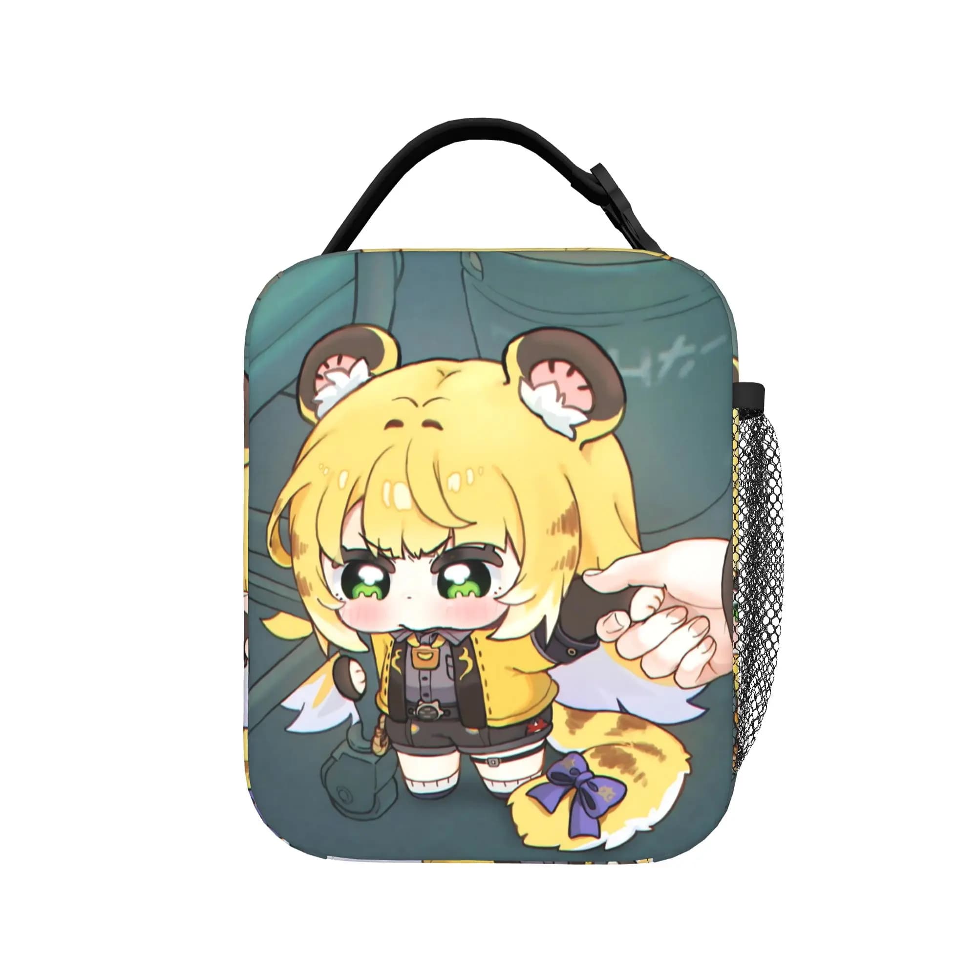 Borse termiche per il pranzo Trickcal C-Chibi Go Games per uomo e donna, contenitore per alimenti, contenitore termico portatile per il lavoro