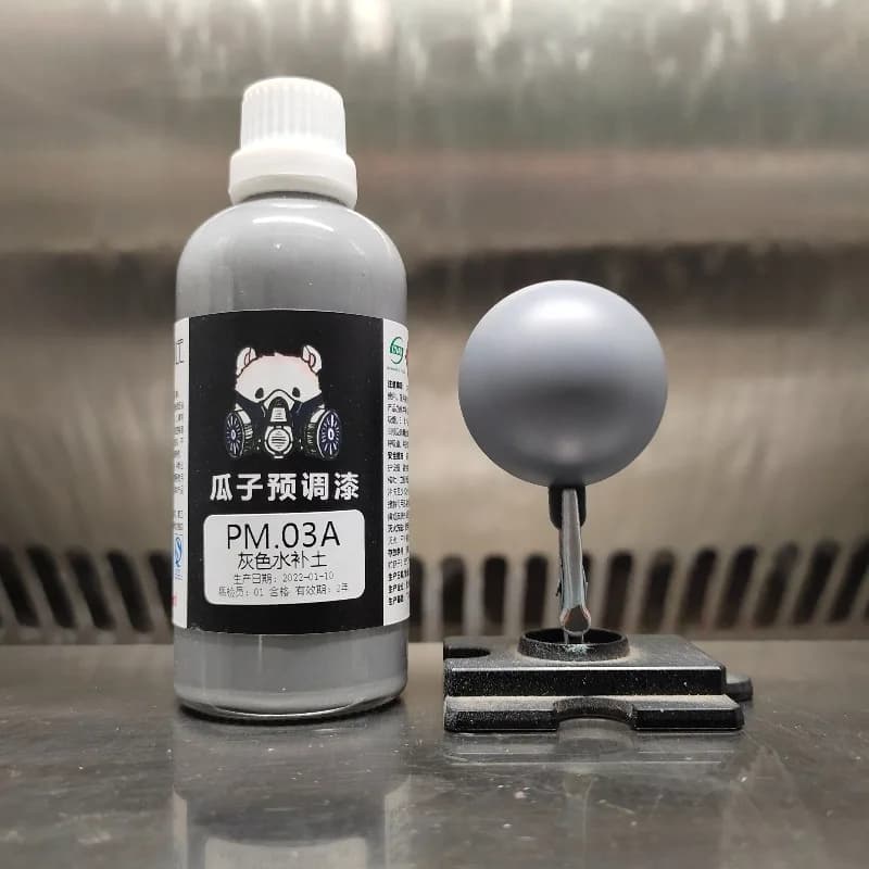Model Pre Adjustment Primer Spray Paint PM.03 Touch Up Paint Gray White Black Water Rust Red DIY Model Mechanical Armor Filling