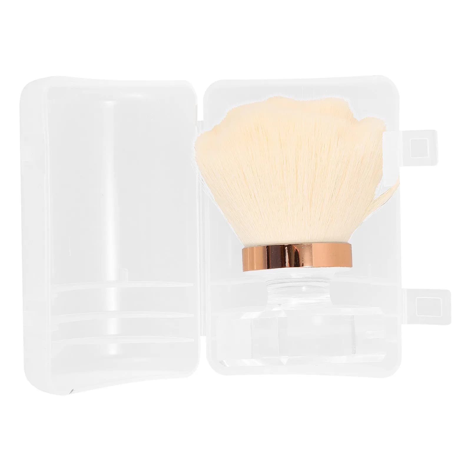 Set di 1 Spazzola per la Pulizia della Polvere delle Unghie, Piccolo Strumento Durevole per Manicure, Pennello Multiuso per Trucco, Fard e Polvere, Strumento per la Pulizia delle Unghie