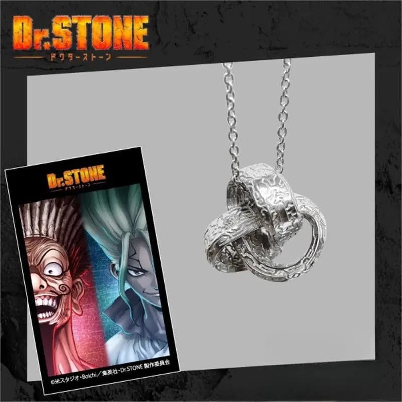Collana con Ciondolo Senku Ishigami Medusa, Accessorio Anime Dr. Stone, Regalo per Cosplay e Collezionismo