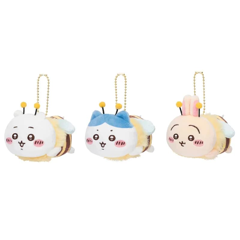 Chiikawa Nuovo simpatico cartone animato bambola di peluche travestito come ape Usagi Hachiware peluche carino peluche ciondolo borsa ciondolo amico regalo