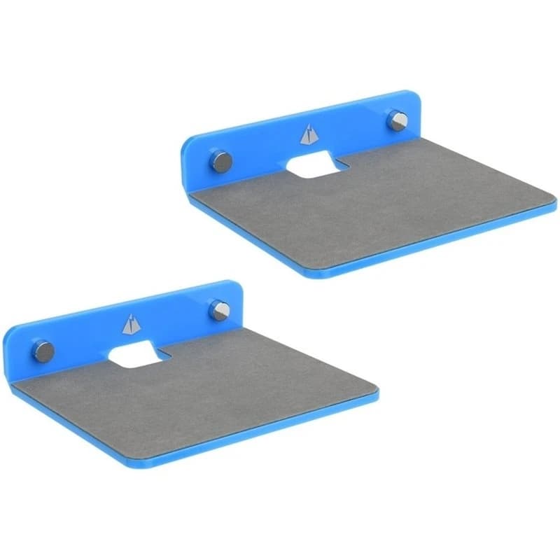 【PHONE ACCESSORY】2PCS Small Floating Shelves Wall Shelves Speaker Wall Mount For Speaker Webcam Display Shelf Acrylic Shelves