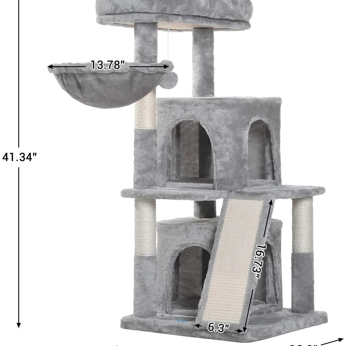 Manufacturers order wholesale pet supplies cat toy climbing frame scratching board cat tree cat bed hammock frame 105