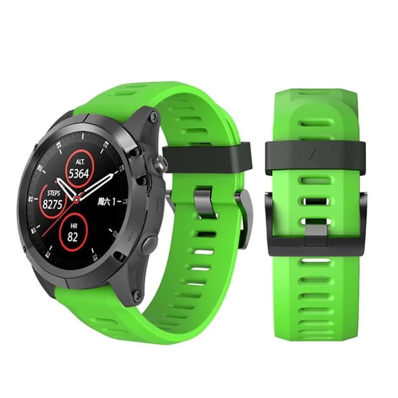 Cinturino in silicone da 26 mm per Garmin Fenix 3 HR fenix3HR fenix3 Orologio da polso con zaffiro Smart Bracciale sportivo di ricambio