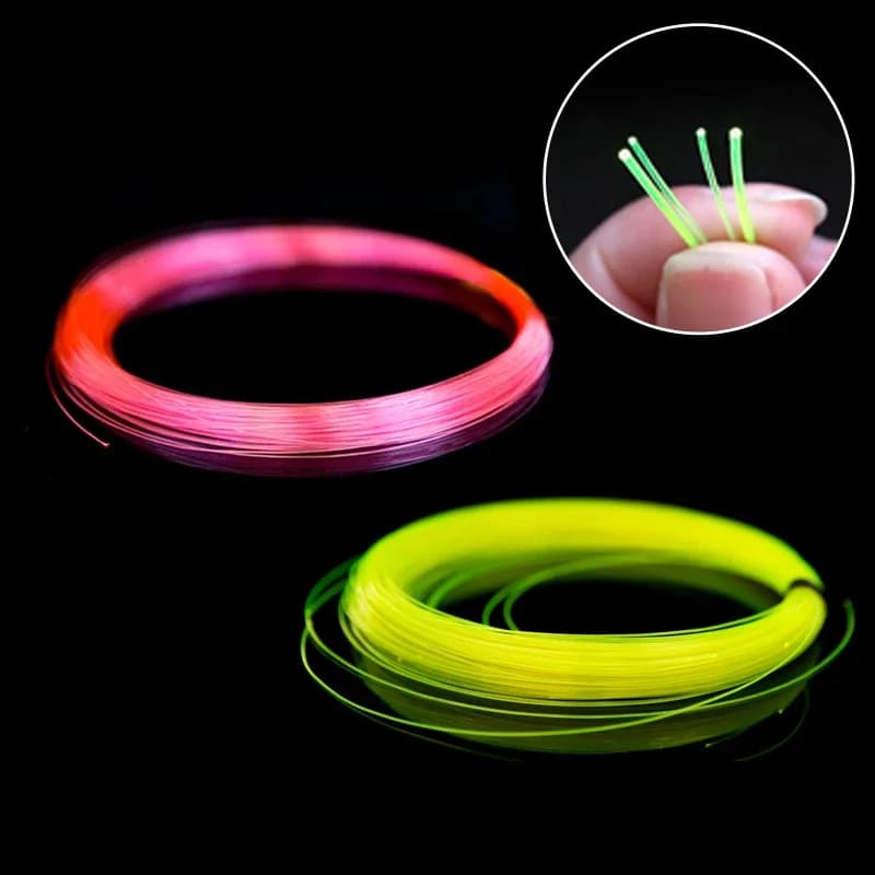 Accessori per tiro con l'arco da 0.5M 0.019 ''0.029 "perni di ricambio per mirino per arco in fibra ottica per tiro con fionda con arco composto
