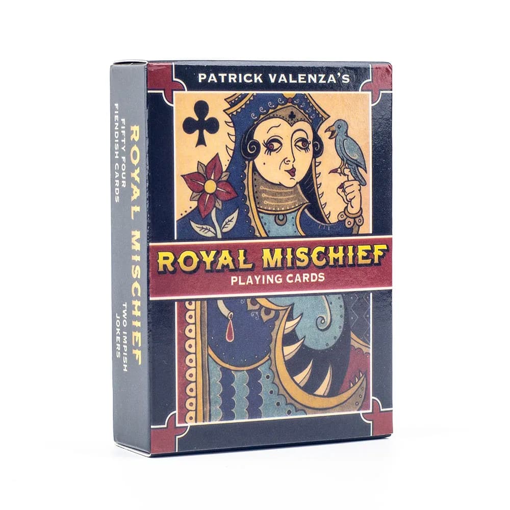 Carte da gioco Royal Mischief da 54 pezzi - Gioco da tavolo per feste di gruppo Precognizione e divinazione Set Oracle 6,3 * 8,9 cm