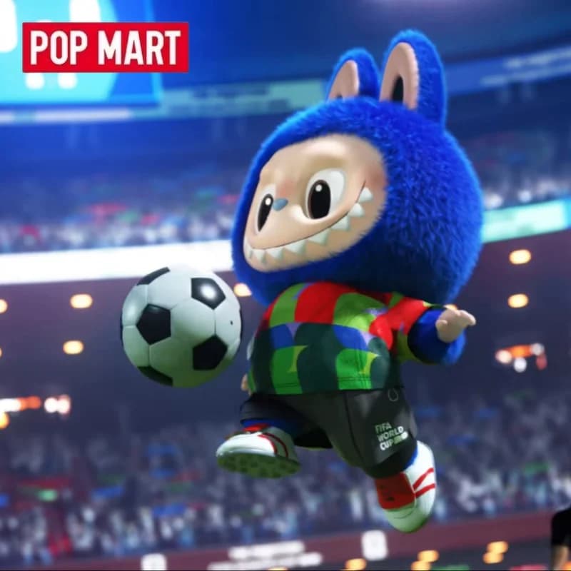 POP MART LABUBU THE MONSTERS FIFA Catch the Win Series Bambola in Vinile Peluche Blind Box Giocattoli Anime Action Figure Scatola Misteriosa a Sorpresa