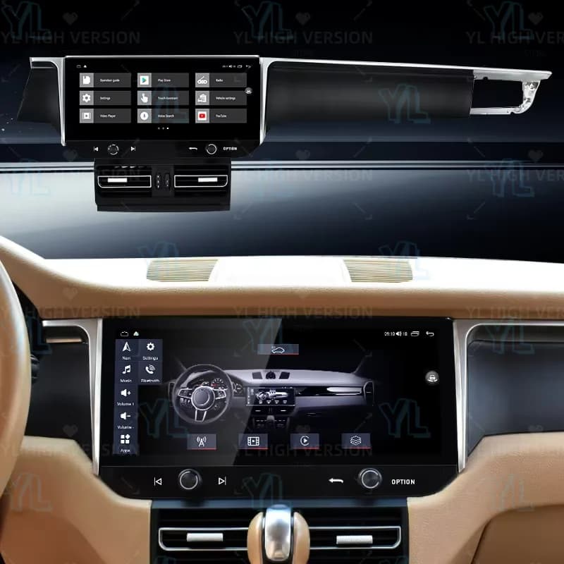 U Android14 For Porsche Macan 2010-2018 12.3-inch Car Radio Multimedia Player 4G WiFi Wireless Stereo GPS Navigation Unit BT 5.0