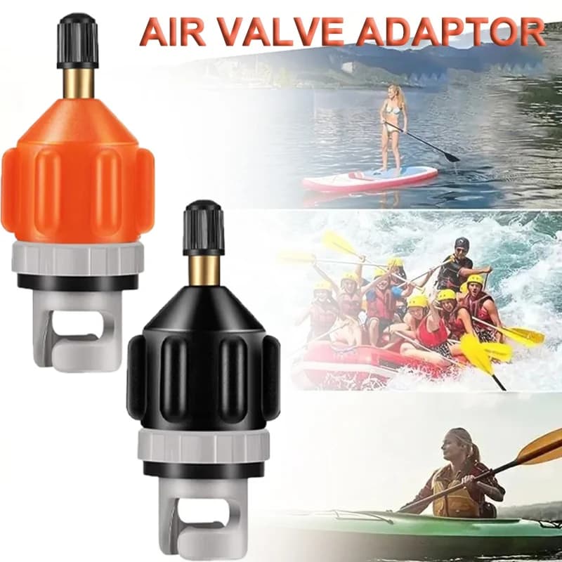 Adattatore universale per pompa SUP, connettore premium per valvola dell'aria per gommoni gonfiabili, tavole da stand up paddle e kayak, con sigillatura robusta