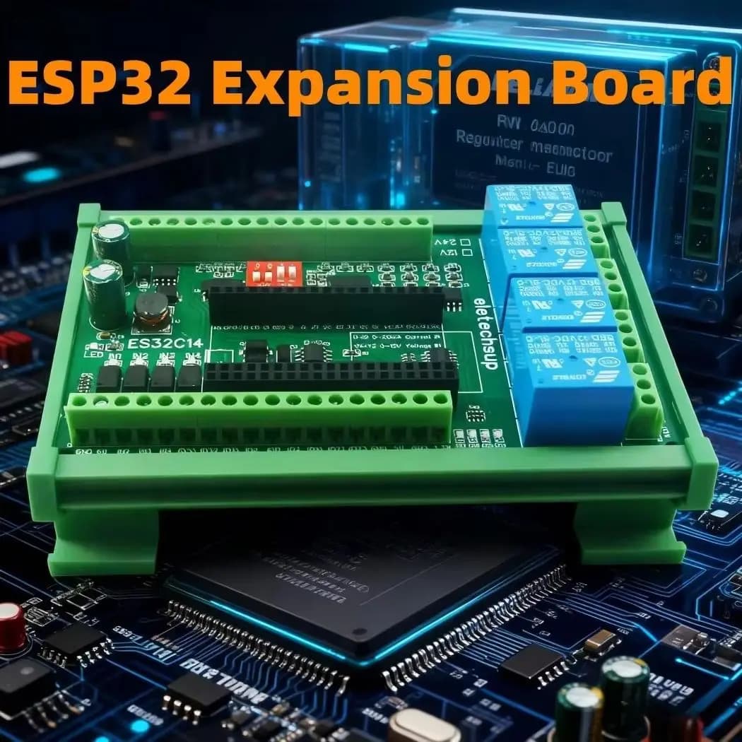 RS485 2AO 2AI 4DI 4DO ESP32 Multifunction Expansion Board Modbus Wifi Relay Module for Arduino WEB MQTT Ethernet Network Http