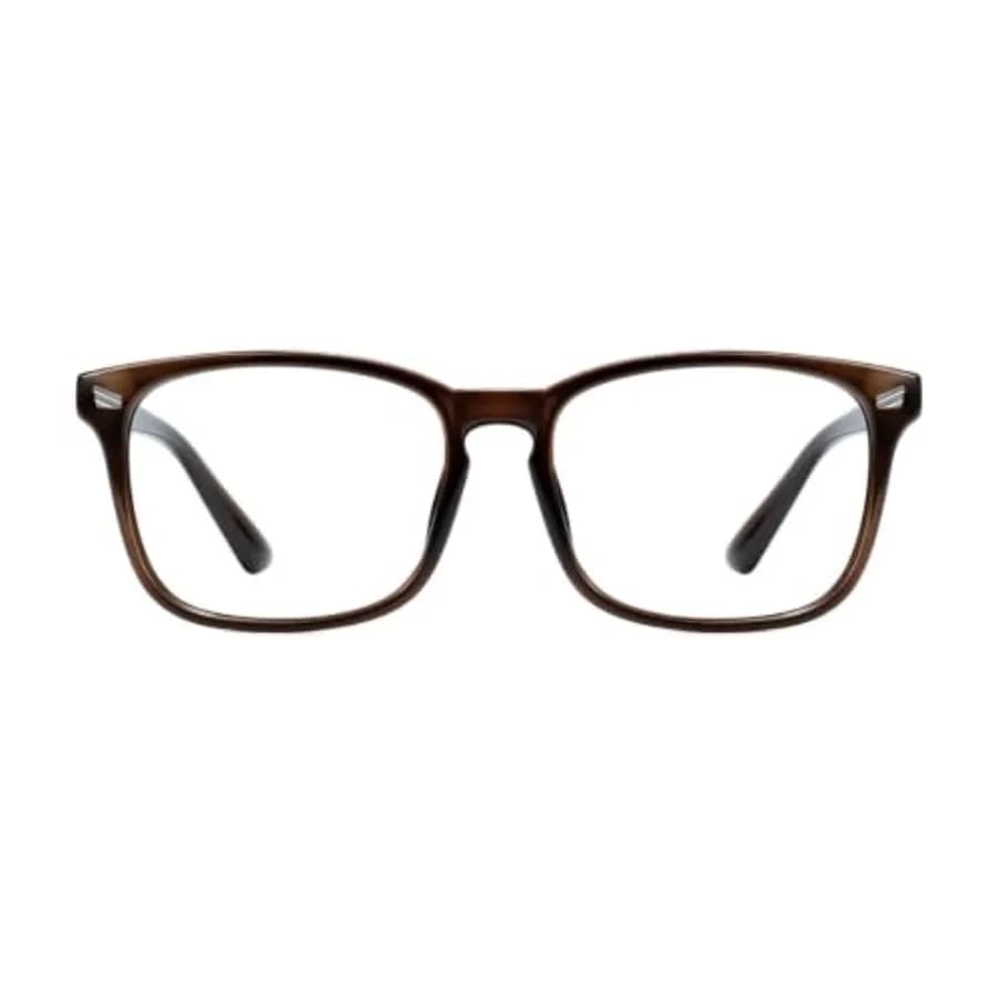 Blue Lig Bloc Glasses Women Men Square Frame Nerd Eyeglasses Anti Blue Compr Screen Glasses