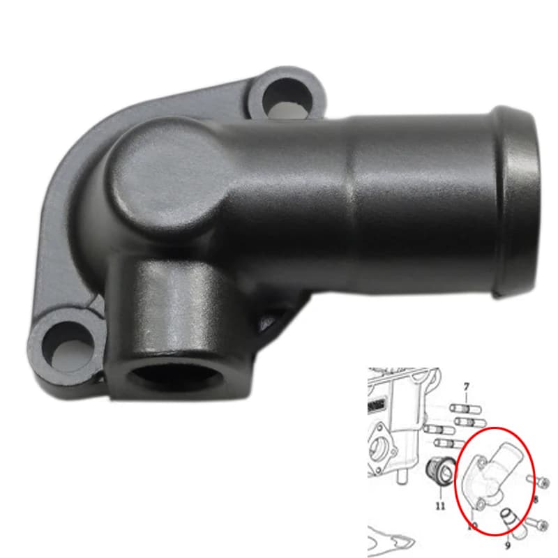 Motore del motociclo Del Liquido di Raffreddamento Termostato Copertura Tappo In Alluminio Per Benelli BJ500GS-A TRK502 TRK502X / TRK 502 502X