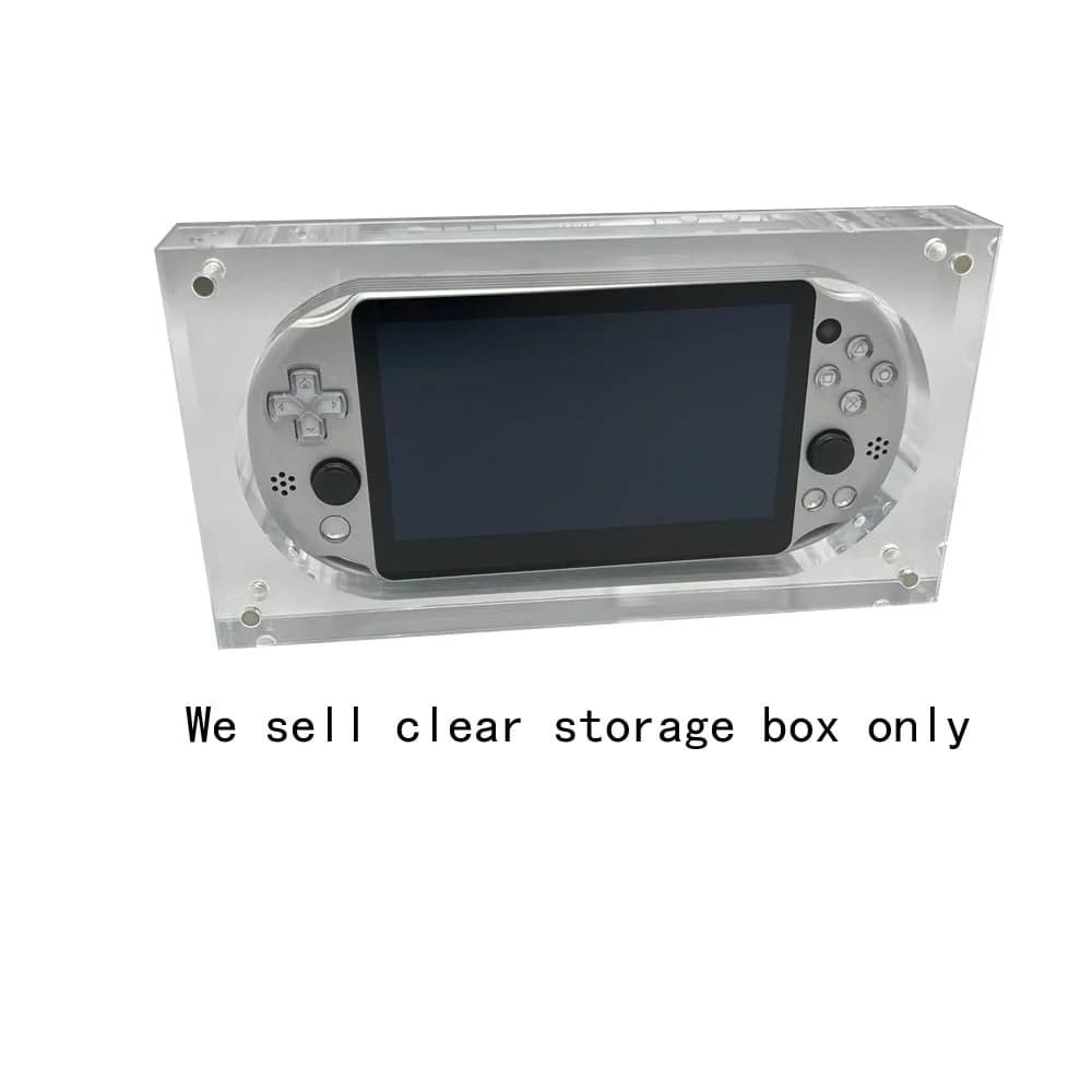 Scatola Magnetica Trasparente in Acrilico per PSV 2000, Custodia per Console di Gioco PS Vita 2000, Espositore
