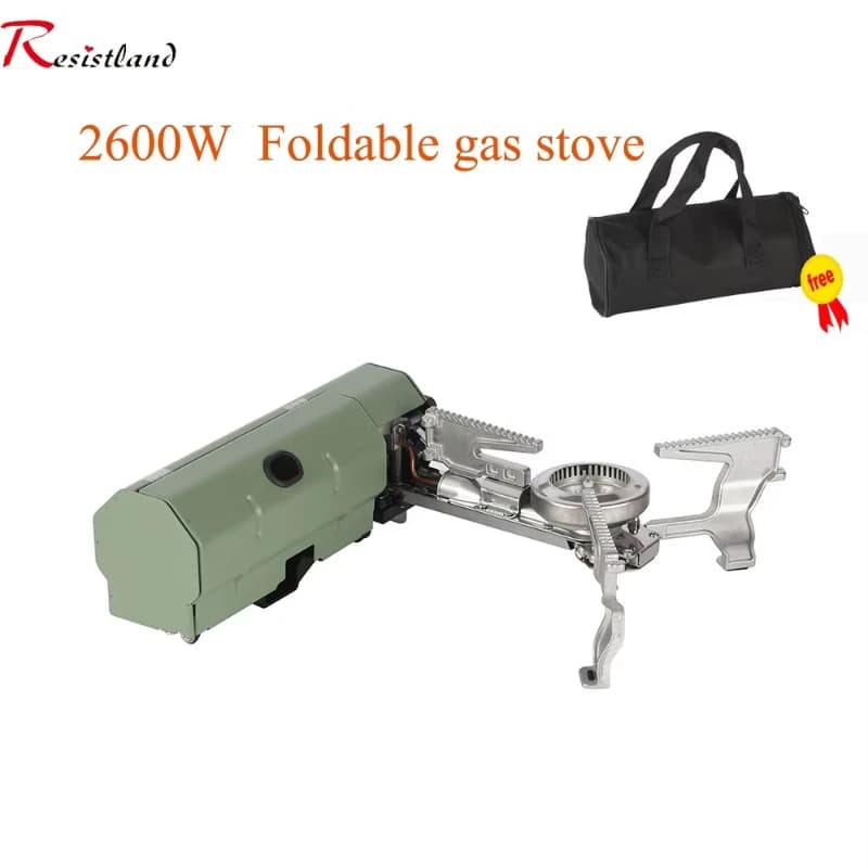 New Cheap Camping Gas Stove 2670W Portable Folding Cassette Gas Burner Outdoor Picnic Travel Cooking Grill Cooker Heating System