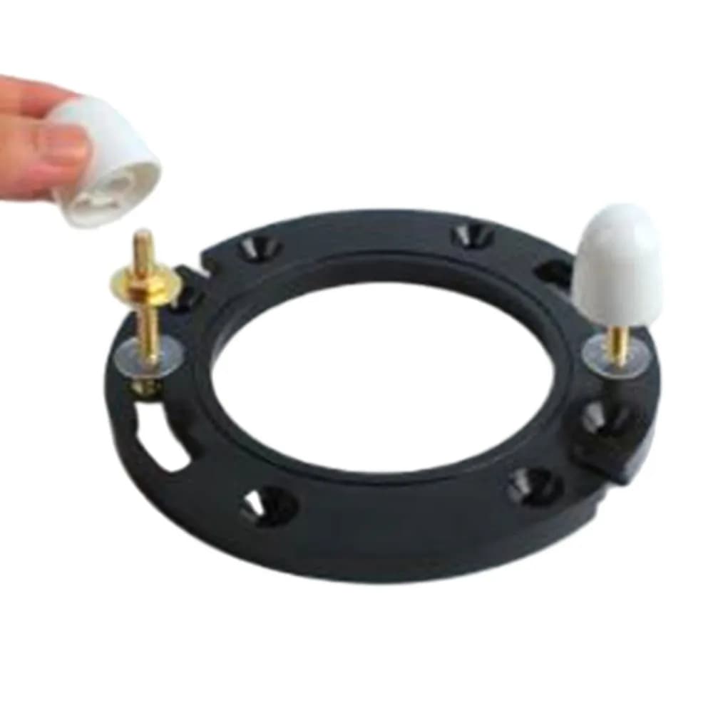Home Tool Thick Toilet Wax Ring with Flange, Universal Waste Lines, Complete Toilet Installation Kit, Toilet Seal Ring