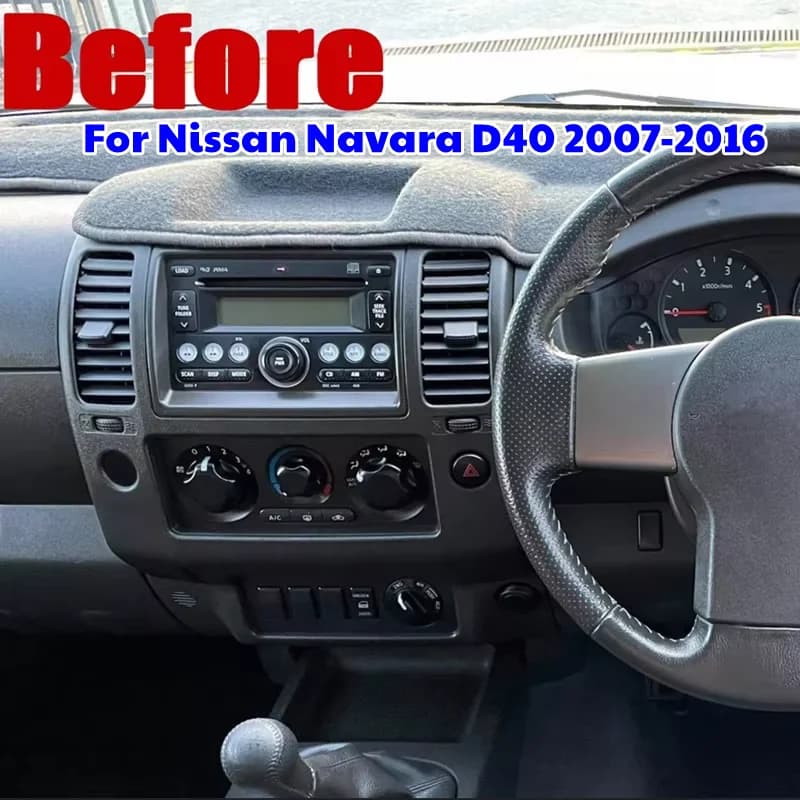 Autoradio Android 15 per Nissan Navara D40 2007-2016, Stereo Multimediale da 7 Pollici con Carplay, QLED 1024*600, Wireless, 8+128GB