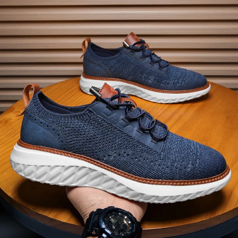 Plus Big Size 50 51 52 53 54 Scarpe casual in mesh da uomo Sneakers Trendy stile britannico Estate Scarpe sportive morbide e traspiranti Moda