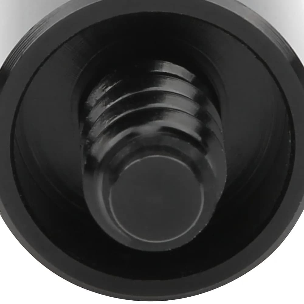 Accessori per biliardo: Prolunga per stecca da biliardo in alluminio 3/8-8 denti 2OZ, adattatore estensore nero per asta centrale, per sport di biliardo
