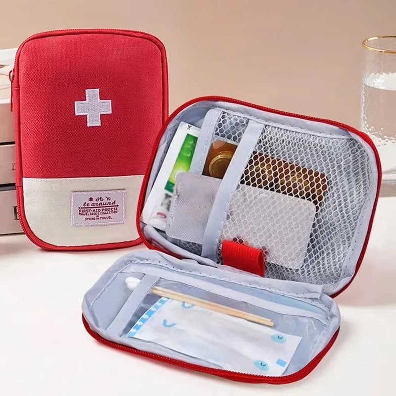 Kit di pronto soccorso leggero e portatile per viaggi, casa, ufficio, auto, campeggio ed escursionismo - Per tutti, regalo ideale per esterni