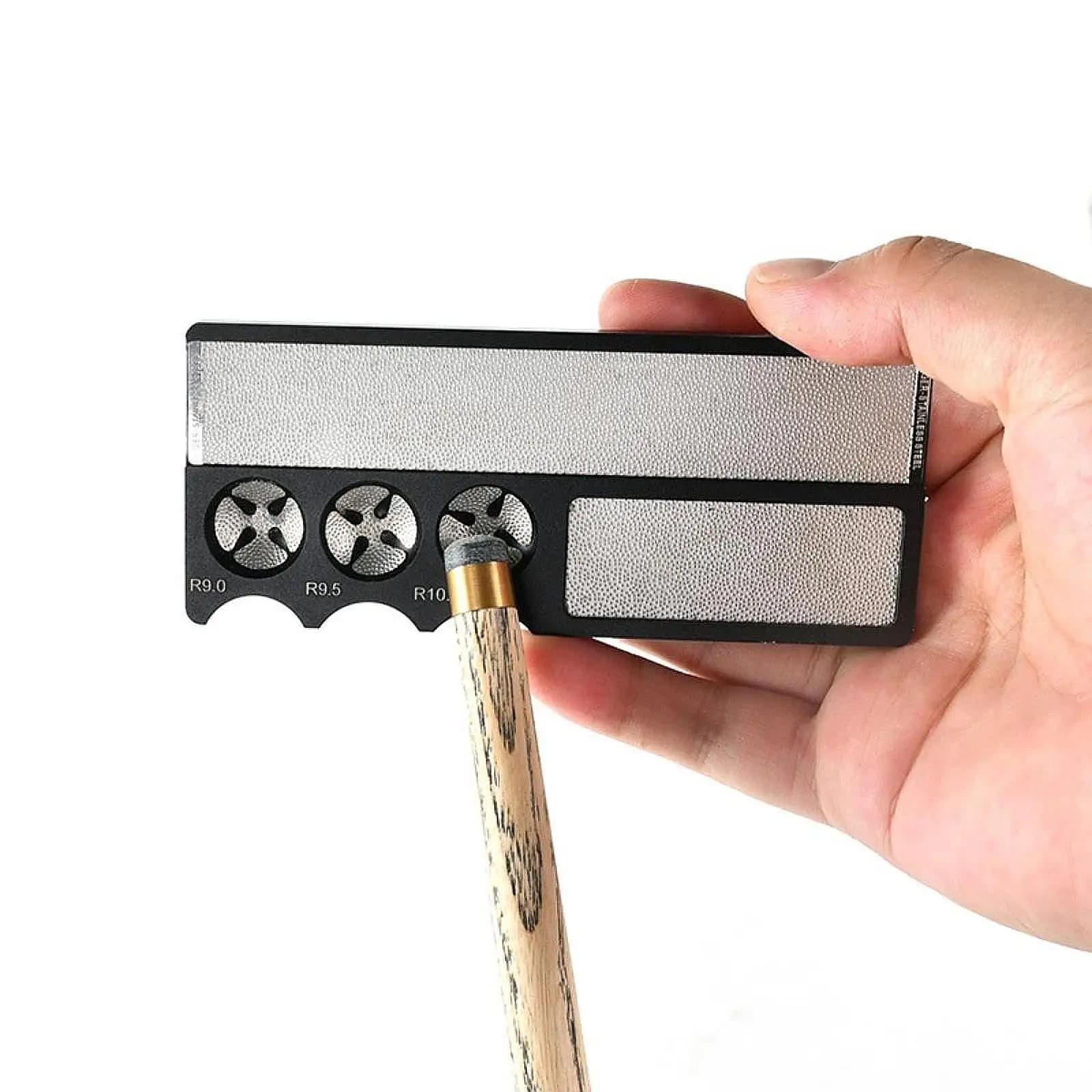 Utensile Professionale per Modellare le Punte delle Palle da Biliardo, Regalo Portatile Multiuso, Strumento per Pulizia e Levigatura