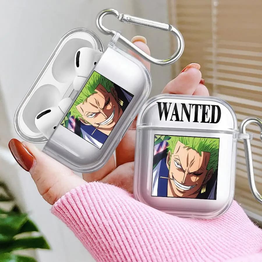 One Piece Luffy Zoro headset for Airpods Pro, Pro3, 3, 1, Pro2, 2, 4