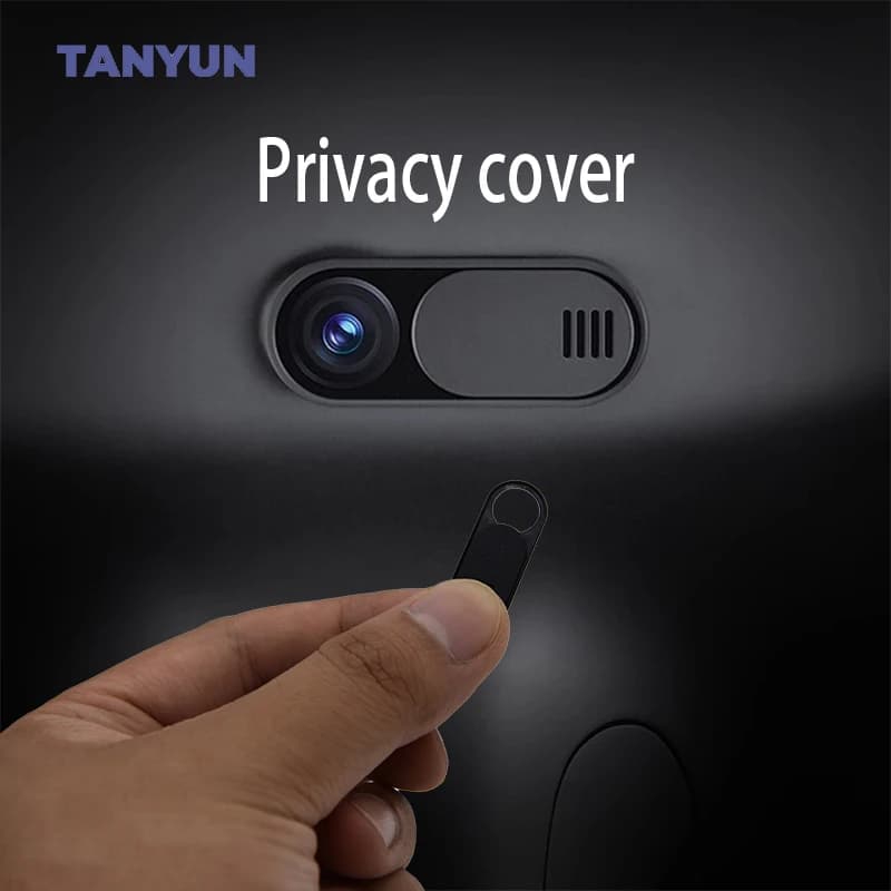 Per Tesla Model 3/Y Copertura per la privacy della fotocamera ModelY Copertura per webcam per PC Coperture per fotocamera scorrevoli anti-peep