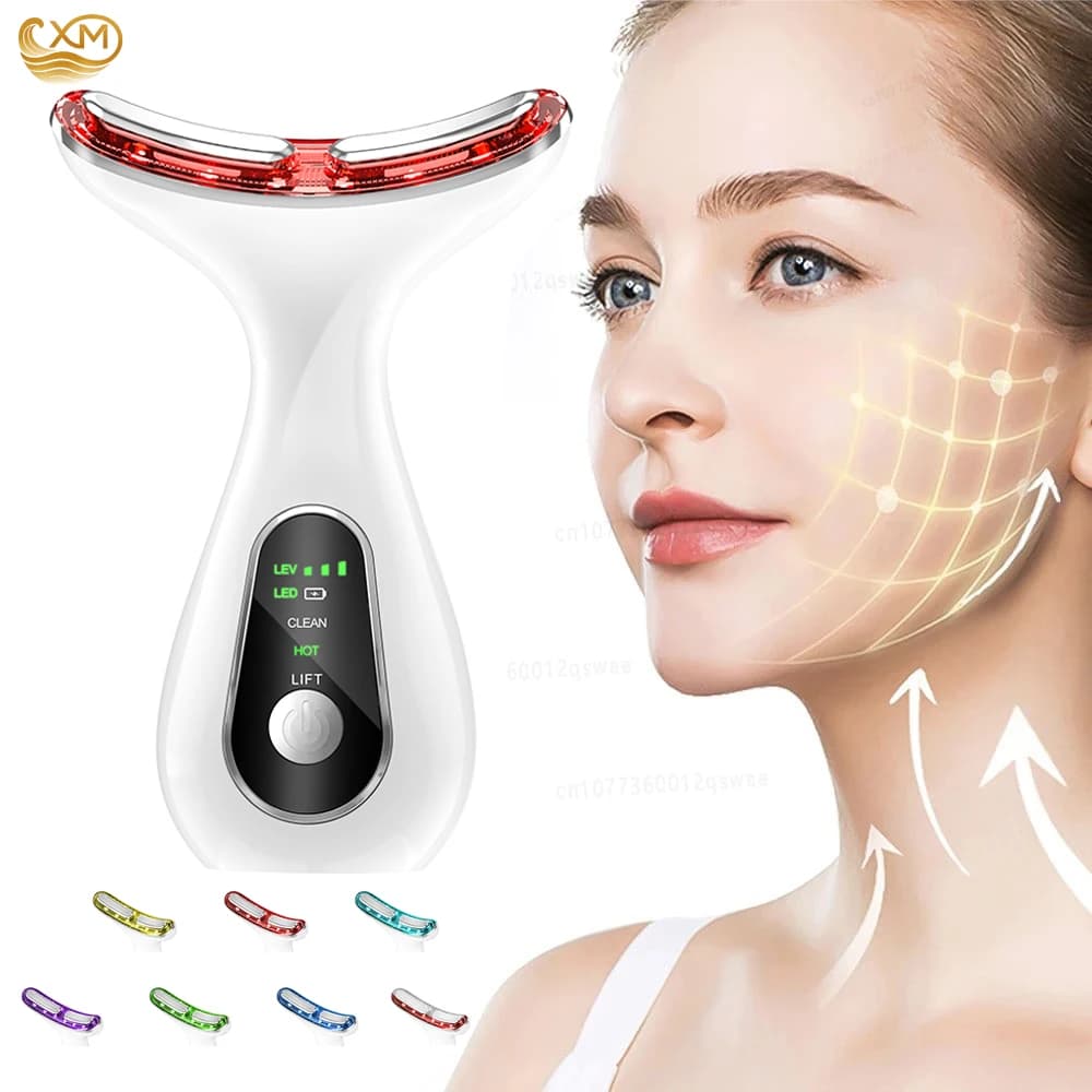 EMS device for Lifting Face and Collo, Slender Massage, Sawing and Anti-wrinkles for Face