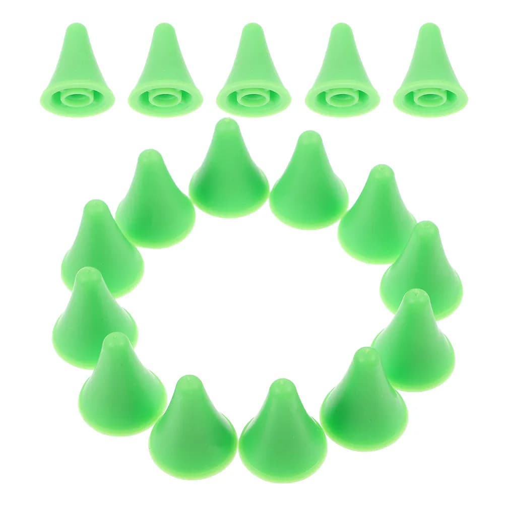 30Pcs Rubber Knitting Needle Point Protectors Stoppers for DIY Craft Projects Stitch Caps Needle Tips Covers Crochet Marker