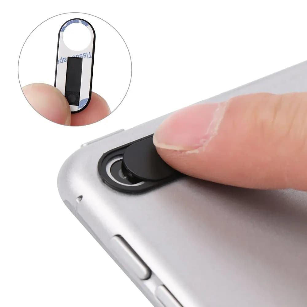 Sottile autoadesivo Obiettivo dell'otturatore della fotocamera Adesivo per la privacy Cursore magnetico dell'otturatore WebCam Cover per Web Laptop iPad PC Mac Tablet