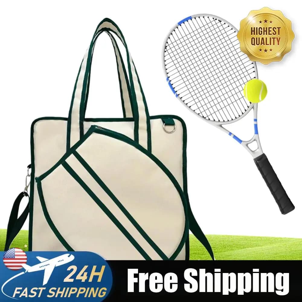 Large Tennis Bag, Tennis Rack Bag, Waterproof Tennis and Pickleball Bag, for Men and Women