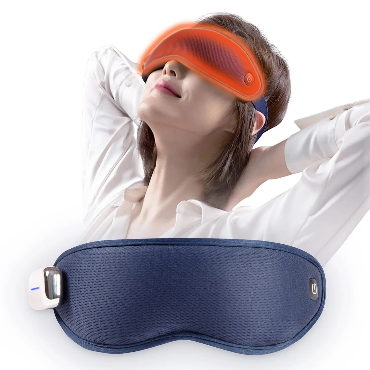 Massage eye mask with warm and cold pack 4 in 1 for migraine Relax and reduce tension Handbags for dry eyes Improve sleep