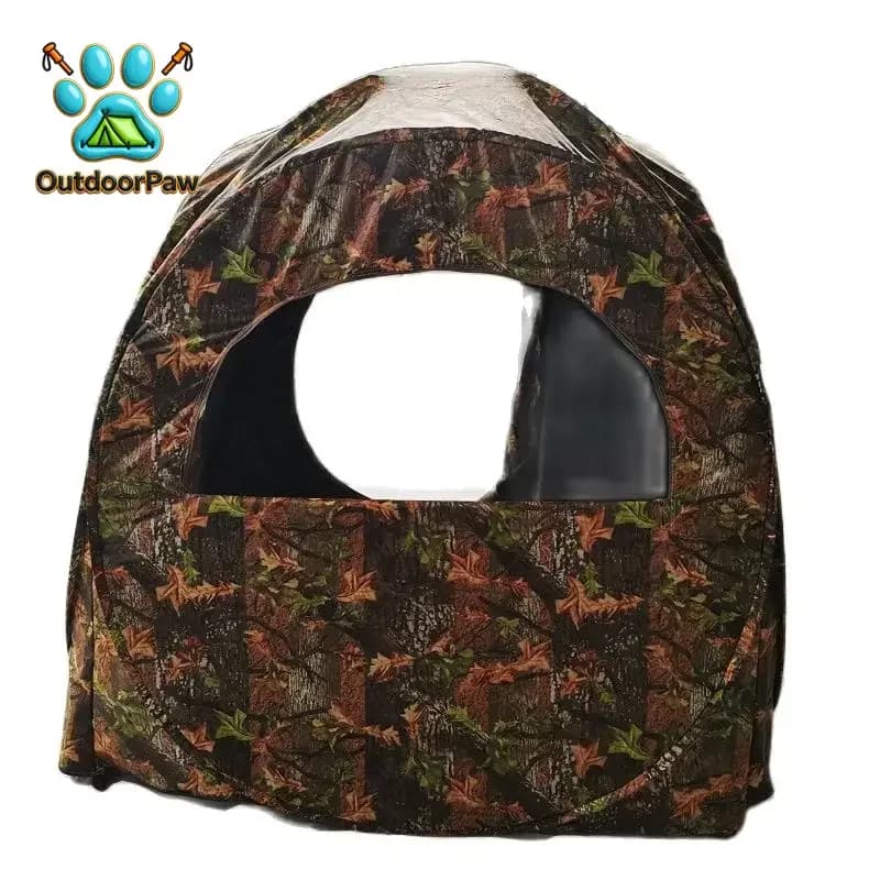 Outdoor 2-3 Person Automatic Family Shooting Watching Bird Tent Camouflage Beach Hiking Taking Photo Camping Car Awning