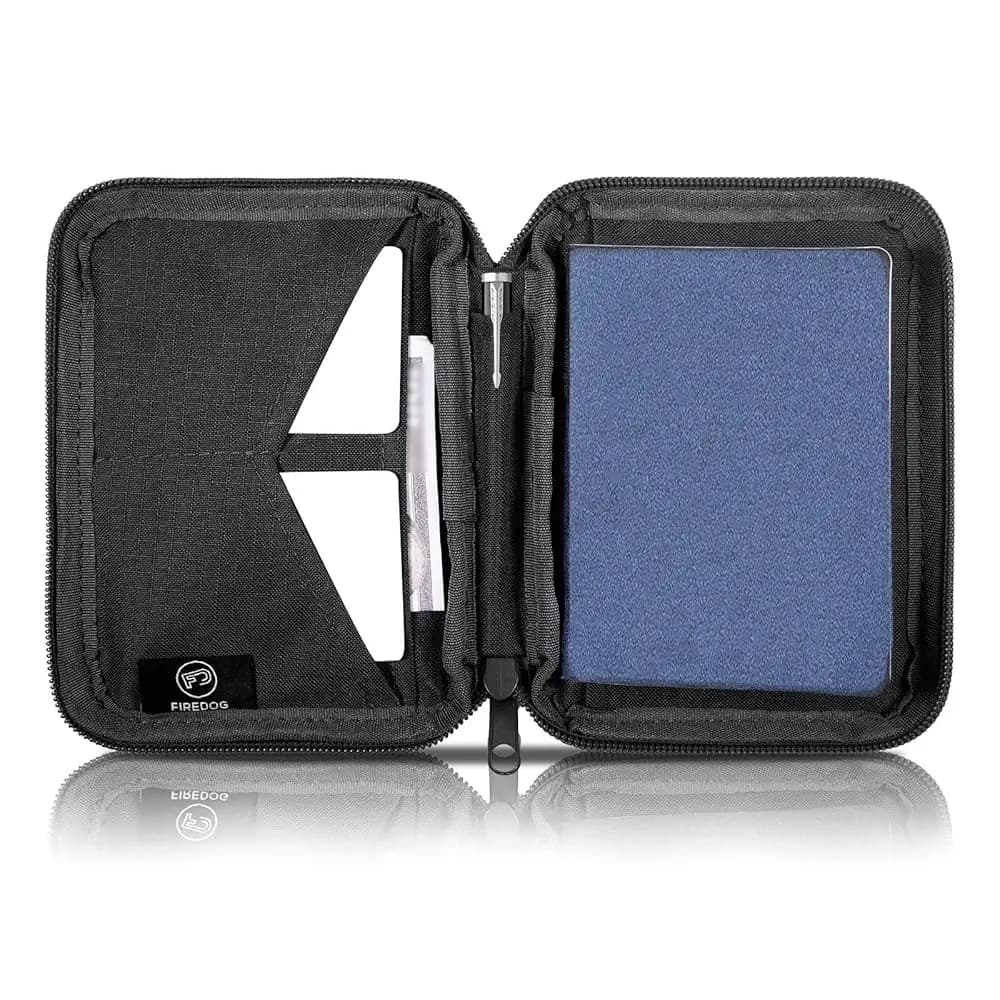 Porta Passaporto e Portafoglio da Viaggio con Blocco RFID - Custodia Organizer Documenti Premium per Uomini e Donne - Scomparti Multipli per Carte