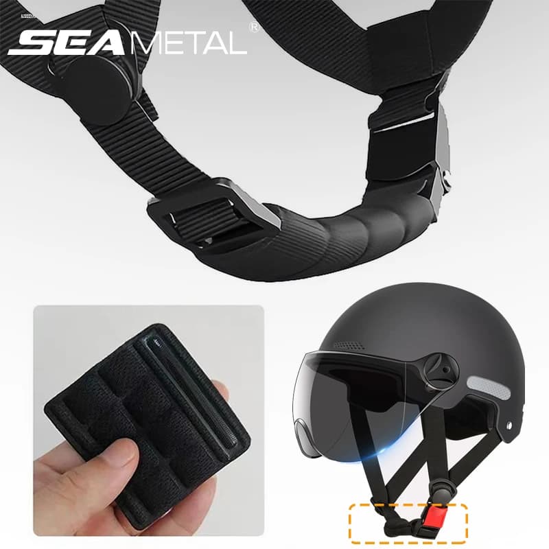 SEAMET Set of foam bearings for motorcycle helmet, subgola padding, for cycling, bike, bike, motorcycle, racing helmet