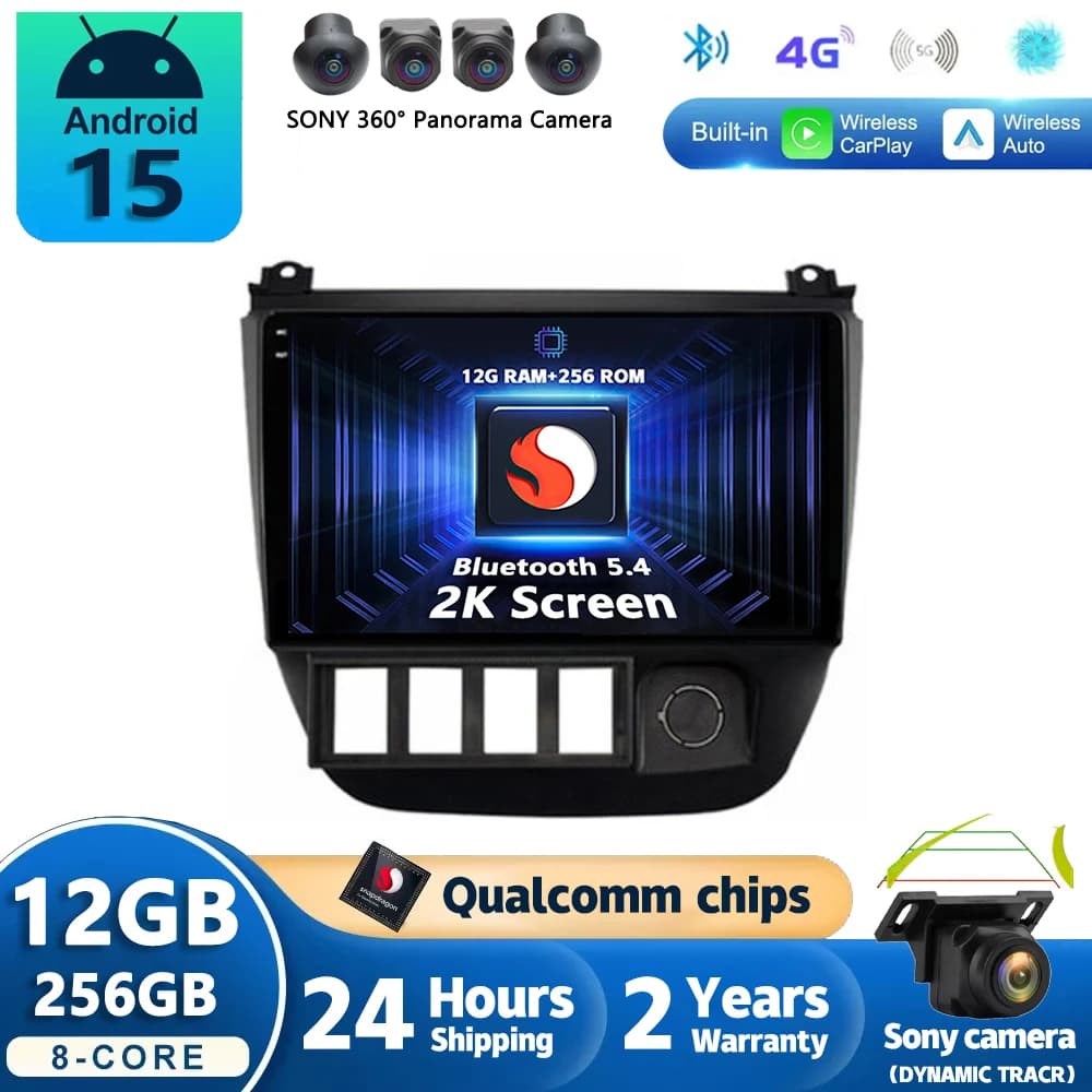 Android 15 Autoradio Per CHANGAN S460 2011 2012 2013 Navigazione GPS Lettore Video Multimediale Stereo senza fili Carplay Auto wifi + 4G