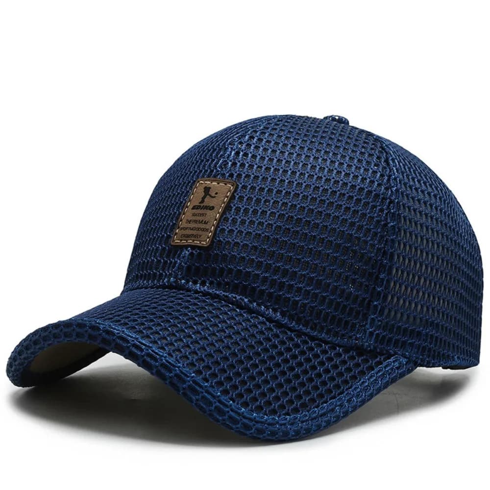 Full Mesh Sun Protection Caps Adjustable Breathable Outdoor Sports Hats Quick Dry Golf Running Fishing Hat For Man Women Unisex