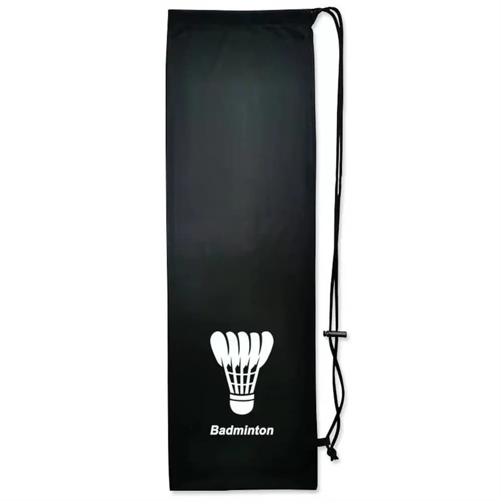 Borsa per Racchette da Badminton con Coulisse, Custodia Protettiva in Flanella, Borse per Racchette da Tennis, 2 Racchette, 23cmx72cm