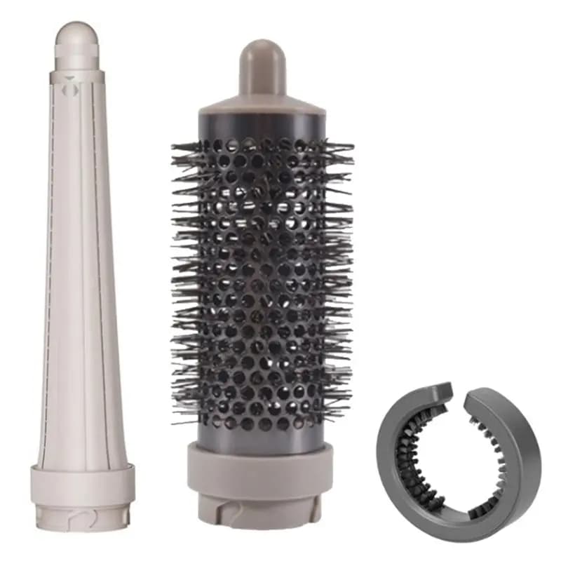 Accessory Round Brush B82B for Iron Harnesses Shark Flexstyle Auto-Wrap with Conical Cylinders Long for Textured Wave Creation