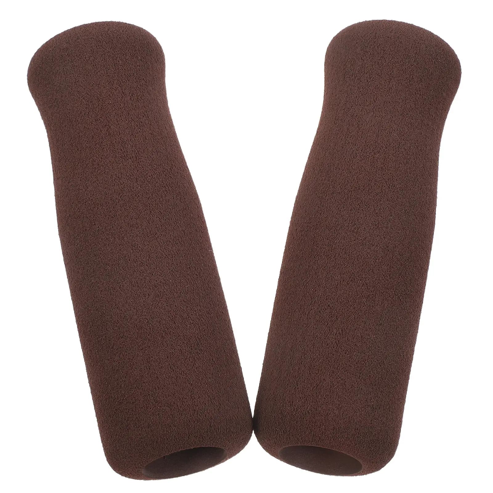 2Pcs Premium Foam Handlebar Grips Non-Slip Cushioned for Bike Walker Cane Trekking Pole Fishing Rod Walking Stick Impact