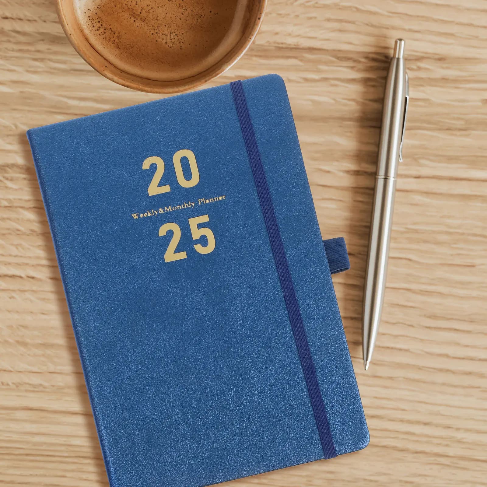 Multifunction Academic Planner Notebook Portable Office Accessory Daily Schedule List Notebook Monthly Planner 2025 Household