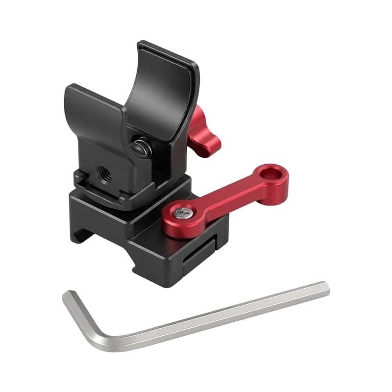 HX6A Lightweight Microphone Holder Easy Installation Replacement for DSLR Camera Tripod Stand Video Monitor Accessories