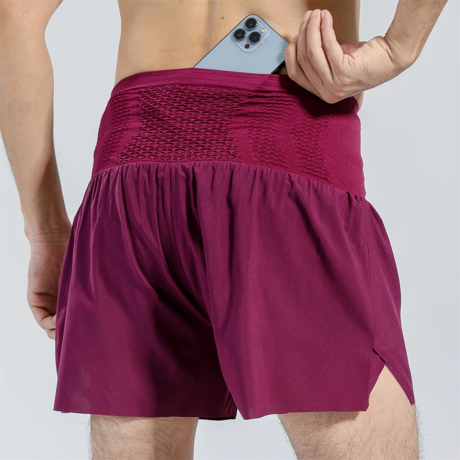 Running shorts for Men and Women, Lightweight with Side Pockets, for Open Sports, Exercise, Gym, Fitness, Cycling, Fast drying