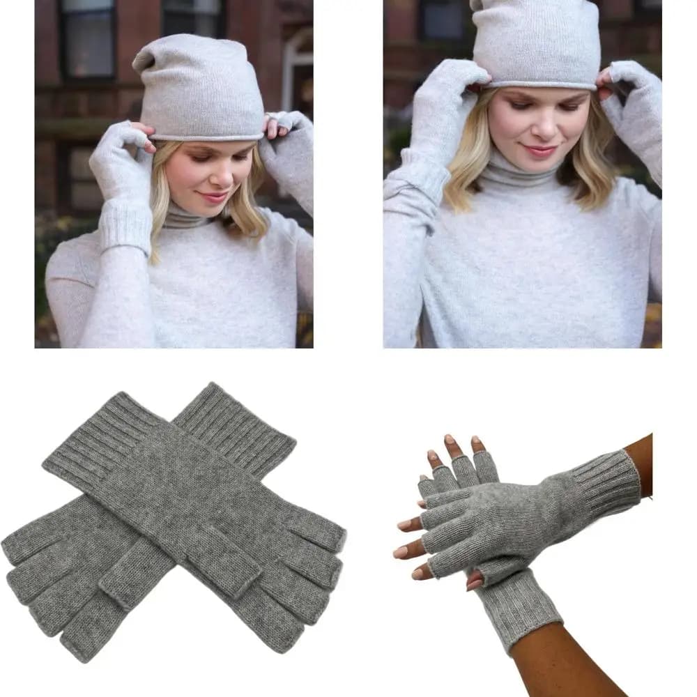 Guanti senza dita Pure Alashan al 100% cashmere