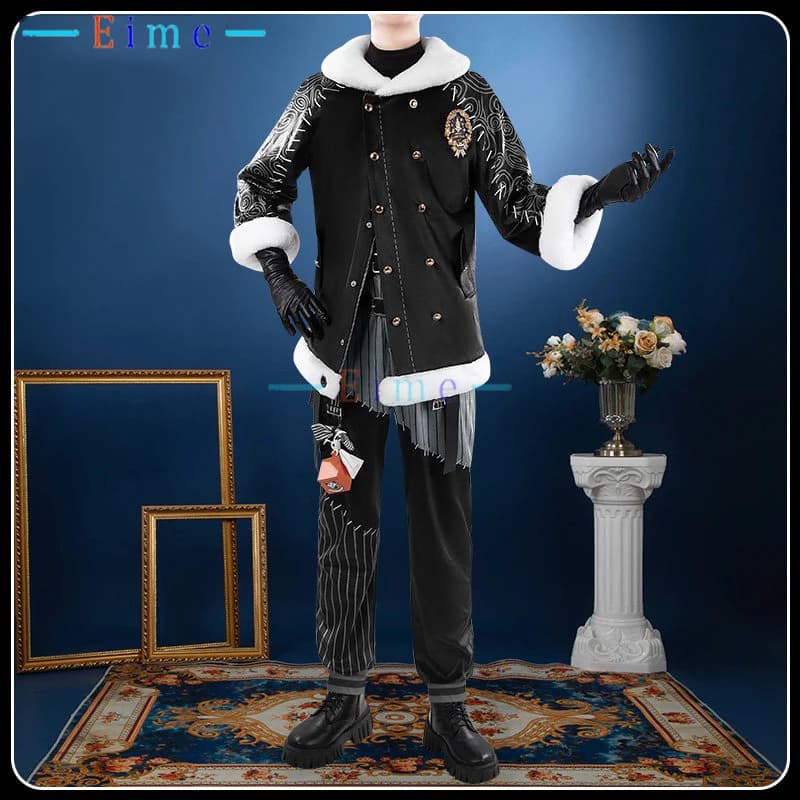 Game Twistedd Wonderlandd Cater Cosplay Costume Men Fancy Suits Halloween Christmas Party Uniforms Role Play Outfits Custom Made