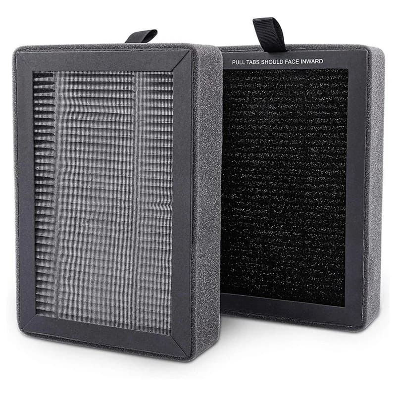 LV-H128 compatible replacement filter for LEVOIT LV-H128 air purifier, True HEPA LV-H128 H13 2 Pack replacement filter