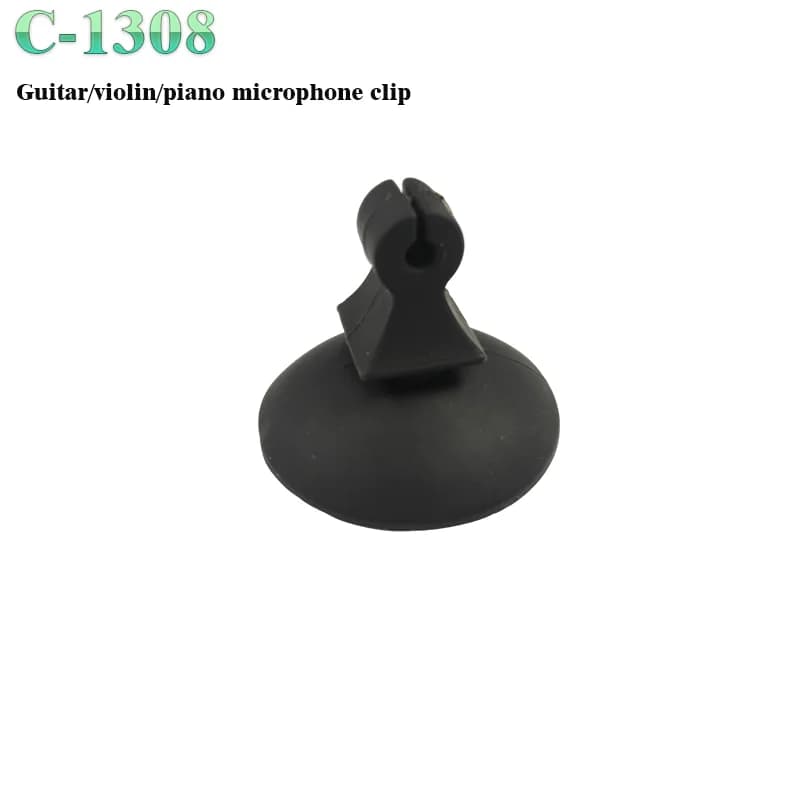 Suction Cup Rubber Clip for Guitar Violin Piano Ukulele Microphone Vacuum Pad Without Hurting the Instrument Clip