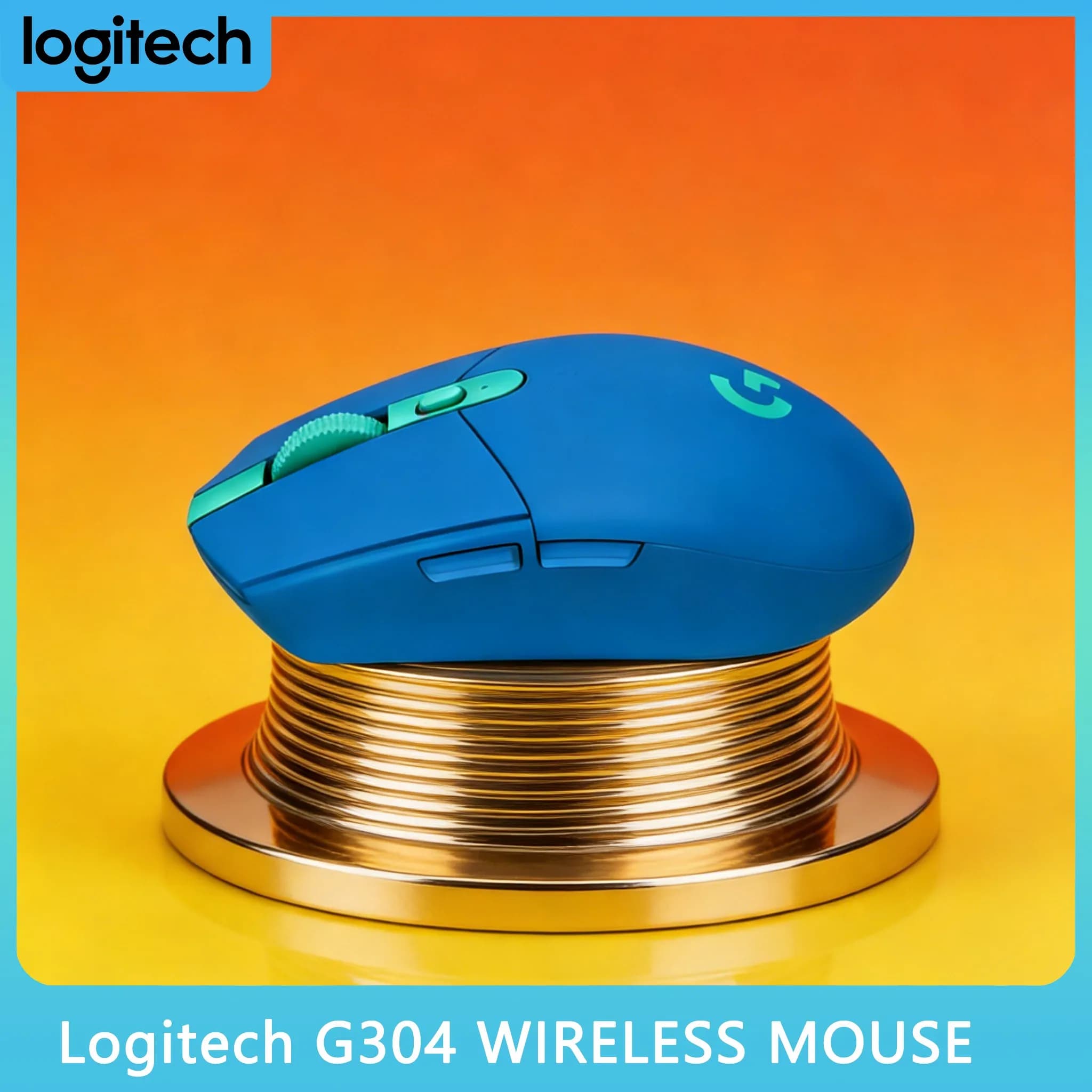 Mouse from Gaming Wireless Logitech G304/G305, 1 AA Battery, 12000 DPI, 250 Hours of Autonomy