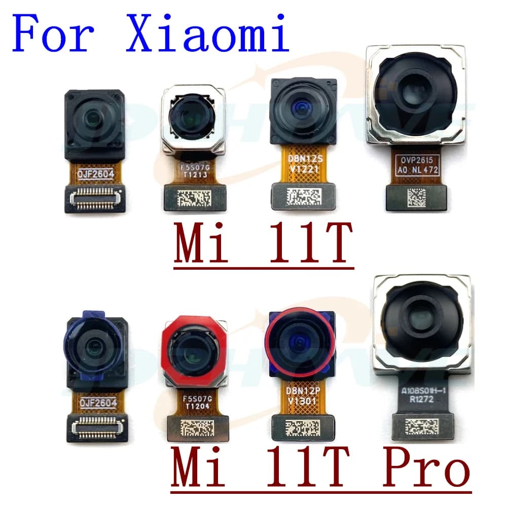 108MP Fotocamera Posteriore Principale Per Xiaomi Mi 11T Pro 11TPro Frontale Selfie Ampio Modulo Fotocamera Posteriore Cavo Della Flessione Parti di Ricambio